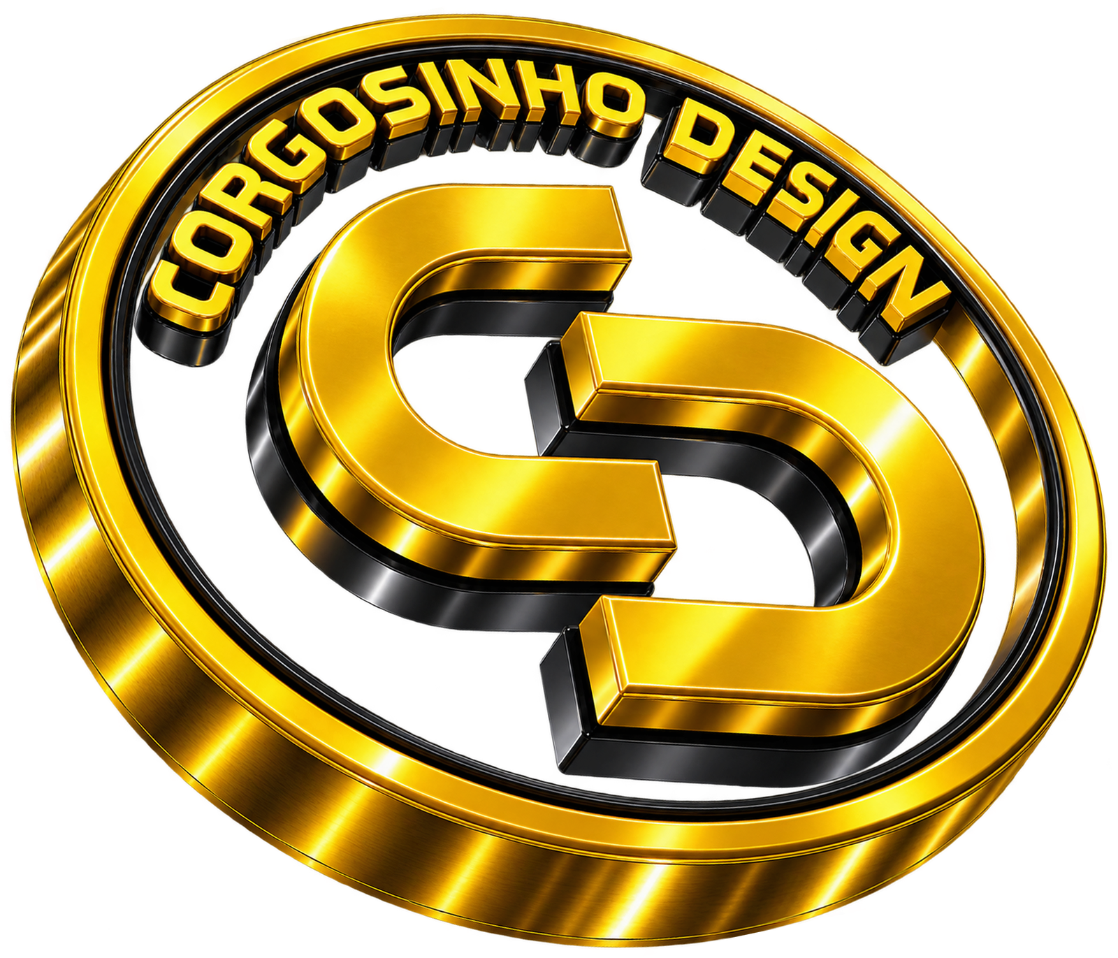 Logo 3D Corgosinho Design